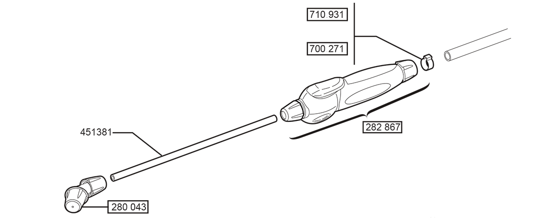 Pièces LANCE UNIVERSELLE (Ref. 13190)
